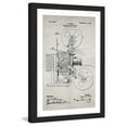 thumbnail image 2 of "Projector 1902 Old Paper" Framed Painting Print, 2 of 4