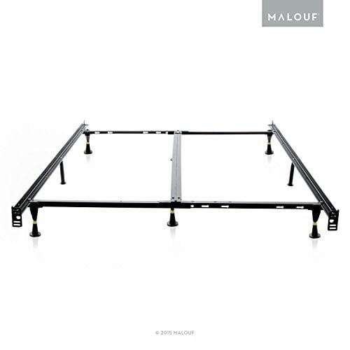 MALOUF Structures Low Profile 8Leg Heavy Duty Adjustable Metal Bed