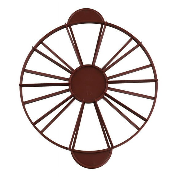 Cake Divider Pie Cake 10 / 12 Piece Equal Portion Marker Divider Dark Red