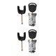 thumbnail image 3 of Sidaley 2S61A3697AA cerradura de cilindro de cilindro de interruptor de encendido de coche con 2 llaves de repuesto para Transit MK7 2006-2014 2piezas Sidaley CBP152718, 3 of 6