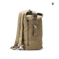thumbnail image 4 of Minnieouse grande para hombre, bolsa de viaje multifuncional para exteriores, bolso de hombro deportivo grande para montañismo, senderismo, Envolturas para manijas de equipaje Nuevo/Caqui/S Minnieouse AP012265-09, 4 of 6