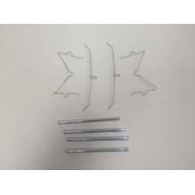 Alcon 2018+ Jeep Wrangler JL Pad Retainer Pin Kit (For PN PNS4415X) - Front