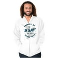 thumbnail image 5 of Property US Navy 1775 Semper Fortis Zip Up Hoodie Men's Women's Brisco Brands L, 5 of 6