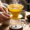 thumbnail image 4 of Pour Over Coffee Dripper, Portable Food Grade Silicone Coffee Filter Funnel, Collapsible Camping Travel Drip Coffee Brewer with Internal Ribs, 4 of 8