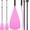 Pink, variant on Adjustable Detachable Stand Up Paddle Board Oar Set Aluminum Alloy Shaft Kayak Surfing Fishing