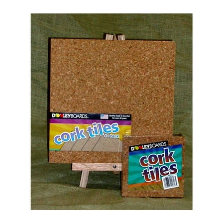 Dooley Boards Inc 6inch X 6inch Cork Tiles 606 COTL