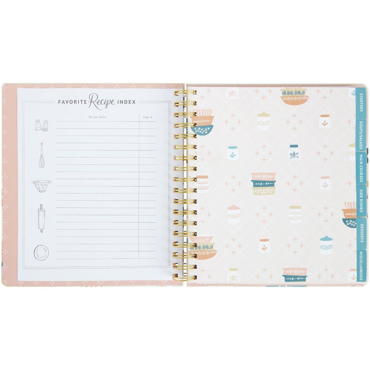 C.R. Gibson Kitchen Diary | Lily & Val Vintage Bakeware