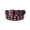 Brown, variant on Eurosport Solid Rich Fashion Color Double Grommet Belt - BW9915A - Brown - Large