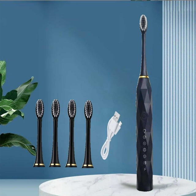 Danhjin The Tooth Brush Automatic Toothbrush Adult Universal Soft Toothbrush Charging Six Automatic Toothbrush Kitchen Appliances