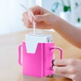 thumbnail image 4 of 2024 Japanese And Korean Infant Water Cup Holder Carton Milk Adjustable Anti Spill Container Baby Milk And Water Cup Holder/ Juice Box Holder Red, 4 of 7