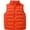 #307-Orange, variant on Cowsor Toddler Puffer Vest Boys Girls Down Vest Warm Winter Jacket Lightweight Sleeveless Zipper Coat