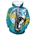 thumbnail image 2 of Sudadera con capucha de saxofón con impresión 3D de arte musical para hombre, sudaderas con capucha de manga larga de otoño, sudadera informal de calle Harajuku unisex, abrigo tipo pulóver, 2 of 5