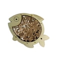thumbnail image 1 of Accesorios para tarjetas de actividades DIY, regalo de cumpleaños portátil, juguete educativo temprano sin pintar pescado azul, 1 of 9