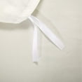 thumbnail image 6 of The satin white bedding three-piece set comes in two sizes: Queen and King. The luxurious hotel-grade imitation silk material is fine and comfortable, suitable for modern and simple styles, 6 of 8