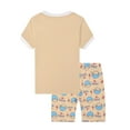 thumbnail image 4 of ATAIKU Little Girls 4 Piece Pajamas Short Sets Donut Cotton Pjs Sleepwear Summer Kids Jammies 2-9Y, 4 of 11