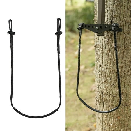 ZIVOXIA Climbing Stick Aider for Hunting Daisy Chain Single Step Aider Hand-Braided 1.5Ft Lightweight Rope Ladder Tree Stand Step - Weighs Only 1.6 Ounces C29
