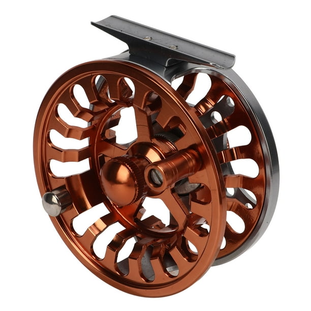 Fly Fishing Reel 2 Colors 7/8 Machining CNC Front Wheel 3 Bearings  Oxidation Treatment Fishing Accessories