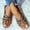 Black, variant on Flat Slides Sandals for Women Slip On Footbed Sandal Slippers Fashion Flat Indoor Outdoor Boho Beach Flip Flop Low Top Slides Summer Cross Strap Ladies Casual Shoes Linen Slippers