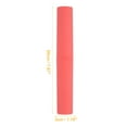 thumbnail image 2 of Vertical Stripe Toothbrush Case Traveling Toothbrush Holders Case Plastic Red 7.87"x1.18", 2 of 7