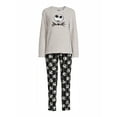 thumbnail image 3 of Nightmare Before Christmas Women's and Women's Plus License Pajama 2 Piece Set, 3 of 5
