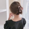 thumbnail image 5 of Pinzas para el pelo grandes de 4 pulgadas, mate, antideslizantes, pinza rectangular grande para la mandíbula, 7 colores para cabello grueso, mujeres y niñas, paquete de 7 Adepaton HMHZ340, 5 of 5