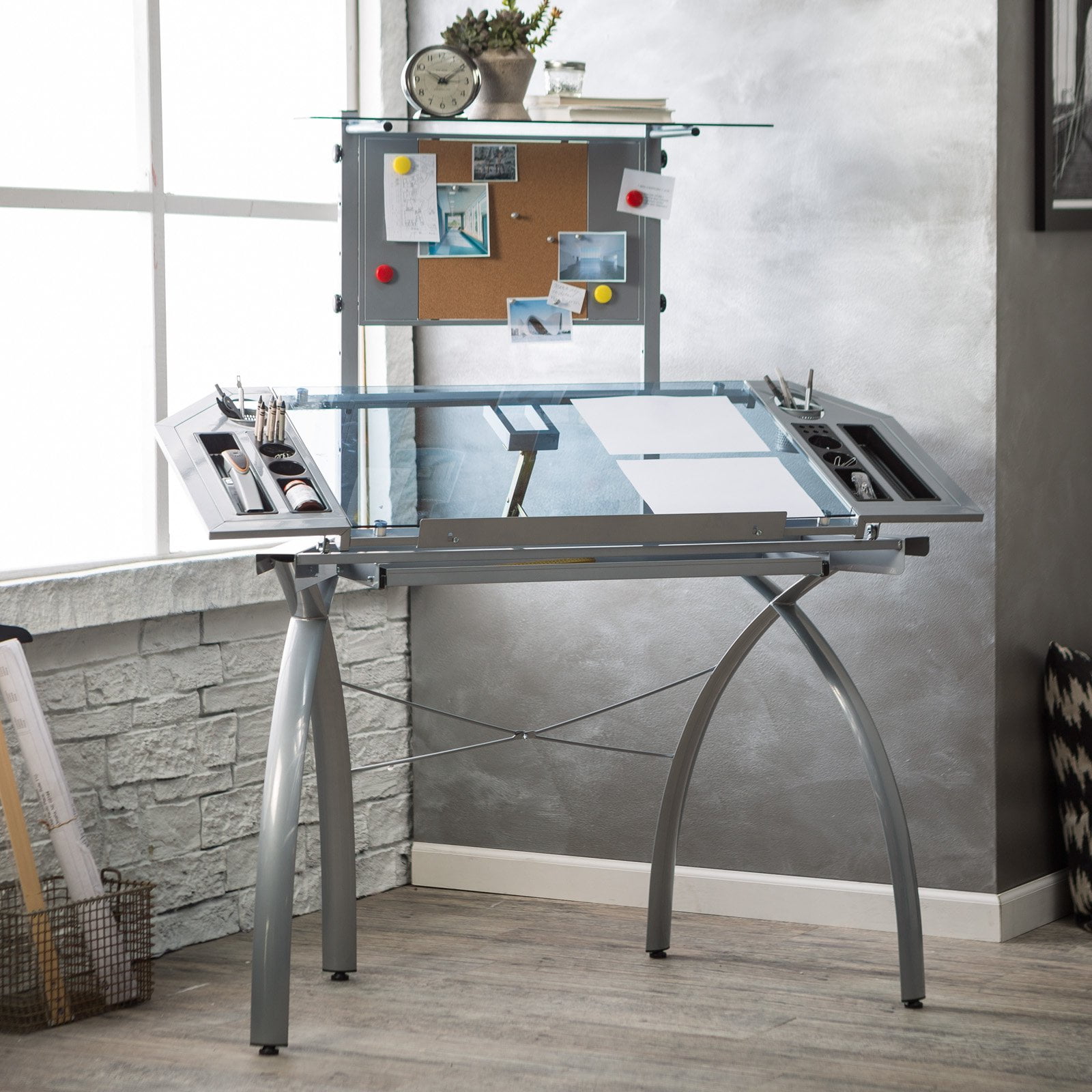 Studio Designs Gl Top Futura Tower Drafting Station