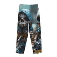 thumbnail image 7 of Fotbe Cute Skeletons Figurines Women's Pajama Pants,Sleepwear Pants,Pj Bottoms Drawstring And Pockets-Small, 7 of 7