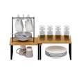 thumbnail image 7 of Furinno Ravel Stackable Kitchen Counter Shelves in Set of 2 Beech, 7 of 7