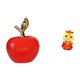 thumbnail image 1 of Estatua De Cerámica Con Forma De Serpiente, Adorno, Simulación Artística, Decoración Para El Hogar, Figura, Escultura De Fruta Para Cafetería, Estudio, Vacaciones, Año Nuevo Chino 2025,, 1 of 8