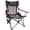Black, variant on 4-Position Reclining Camping Chair with Footrest, Portable Heavy Duty Folding Chair with Headrest Cup Holder Pocket for Camping Beach Patio (Blackļ¼