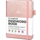 thumbnail image 1 of Libro de contraseñas Clever Fox con pestañas Organizador direcciones y contraseñas rosa dorado, 1 of 3