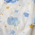 thumbnail image 3 of Hiijoy Big Boys Cartoon Print Short Sleeve Shirt Cotton Summer Button-Down Shirt, Sizes 2-10, 3 of 6