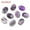 Amethyst, variant on 13*18mm Beads Oval Flatback Cab Cabochon Gemstone Polished Jewelry Making DIY
