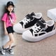 thumbnail image 1 of Zapatos de lona para niñas, zapatos de primavera y otoño para niños, zapatos de tabla para niñas de tamaño mediano y grande, zapatos de tela para niños, suela suave informal, 1 of 6