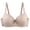 Khaki, variant on Underwired Bras for Women Plus Size Large Bust Anti Sagging Full Coverage Bras Silk Super Comfort Supportive Push-Up Daily Bras Dark Green 100C