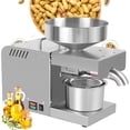 thumbnail image 5 of 600W Oil Press Machine Stainless Steel Peanut Olive Automatic Oil Extraction Commerical, 5 of 13