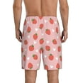 thumbnail image 2 of Yiaed Strawberry for Men's Soft Sleep Pajama Short Lounging Pajama Shorts-Large, 2 of 8