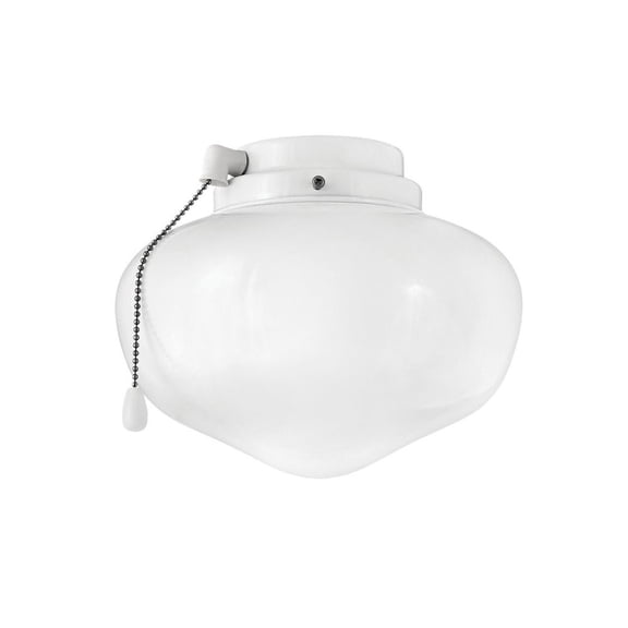 930008FAW Hinkley Lighting Accessory - 8.25 Inch 9W 1 LED Schoolhouse Light Kit-Appliance White Finish