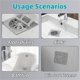 thumbnail image 4 of Great promotion! Disposable Sticker Net Filter Suitable For Bathroom, Laundry, Bathtub And Kitchen, 4 of 4