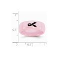 thumbnail image 7 of Ceramic Pink Black Laser Accented Ribbon 8mm Polished Band Size: 5; for Adults and Teens; for Women and Men, 7 of 7