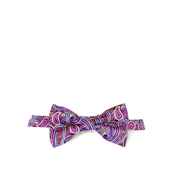 Viola Pink Extraordinary Paisley Bow Tie