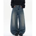 thumbnail image 2 of Vaqueros holgados Y2K for hombre - Pantalones vaqueros grunge vintage de pierna ancha for ropa de calle de hip hop y skater, 2 of 7
