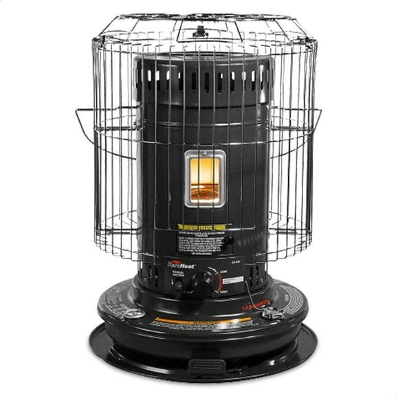 Sengoku 23,500 BTU KeroHeat Efficient Portable Kerosene Buddy Heater, Black