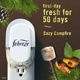 thumbnail image 5 of Febreze PLUG Air Freshener Cozy Campfire, .87 oz Oil Refill, 2 Count, 5 of 16