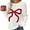 White, variant on Women Y2K Fall Sweater Cute Bow Print Long Sleeve Cable Knit Pullover Casual Oversized Jumpers for Women（White，M）