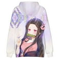 thumbnail image 3 of Demon Slayer Novelty Hooded for Men Women Boys Girls Pullover Anime Character Sweatshirt, 3 of 6