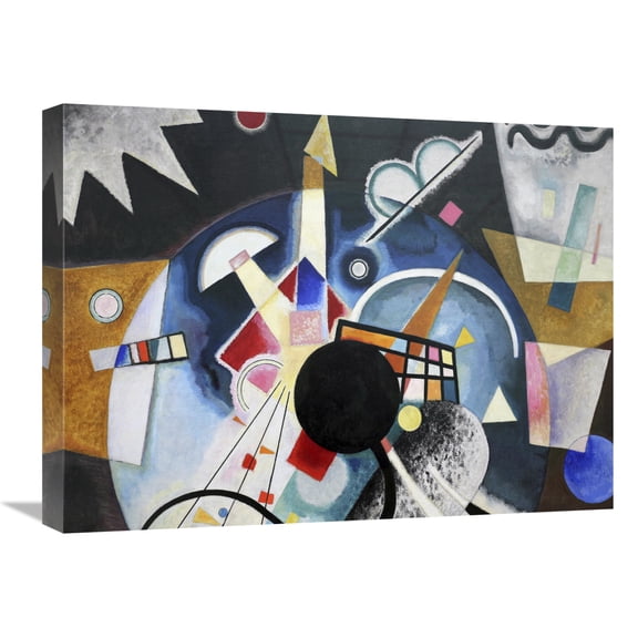 Global Gallery's 'A Center (detail)' by Wassily Kandinsky Stretched Canvas Wall Art