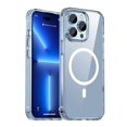 thumbnail image 1 of Funda de carga inalámbrica Magsafe transparente de lujo para iPhone16 15 14 13 12 11 Pro Max Plus Mini cubierta de parachoques transparente magnética, 1 of 5