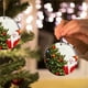 thumbnail image 5 of Fiudx Adornos Navideños de Madera, Decoración para Árbol con Impresión a Doble Cara, Diseño de Cabeza de Animal, Ideal para Intercambio de Regalos de Oficina, Decoración para Fiestas, Juego de 30 Pie, 5 of 7
