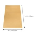 thumbnail image 2 of OULII Vintage Lined Kraft Writing Paper Light Brown Retro Stationery for Office Letters and Personal Notes, 2 of 8